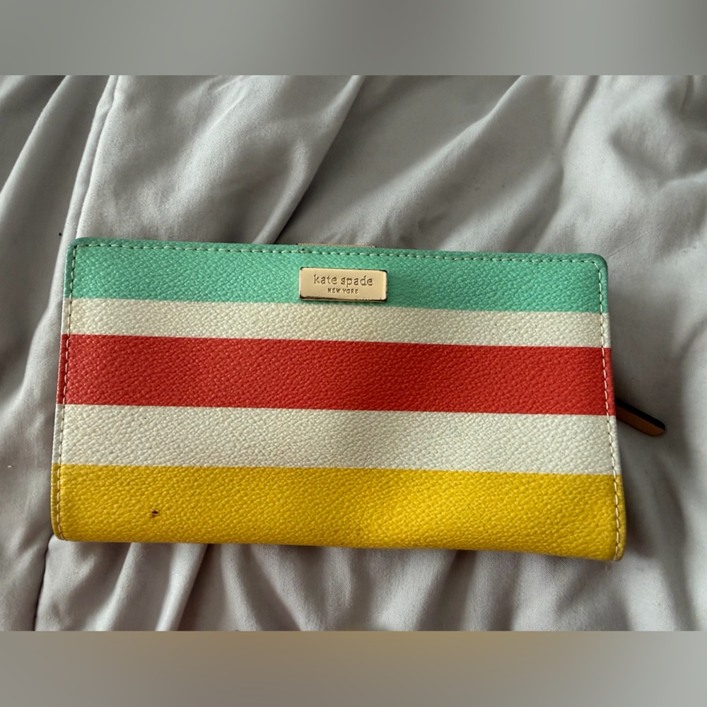 Kate Spade Tan Leather Wallet
